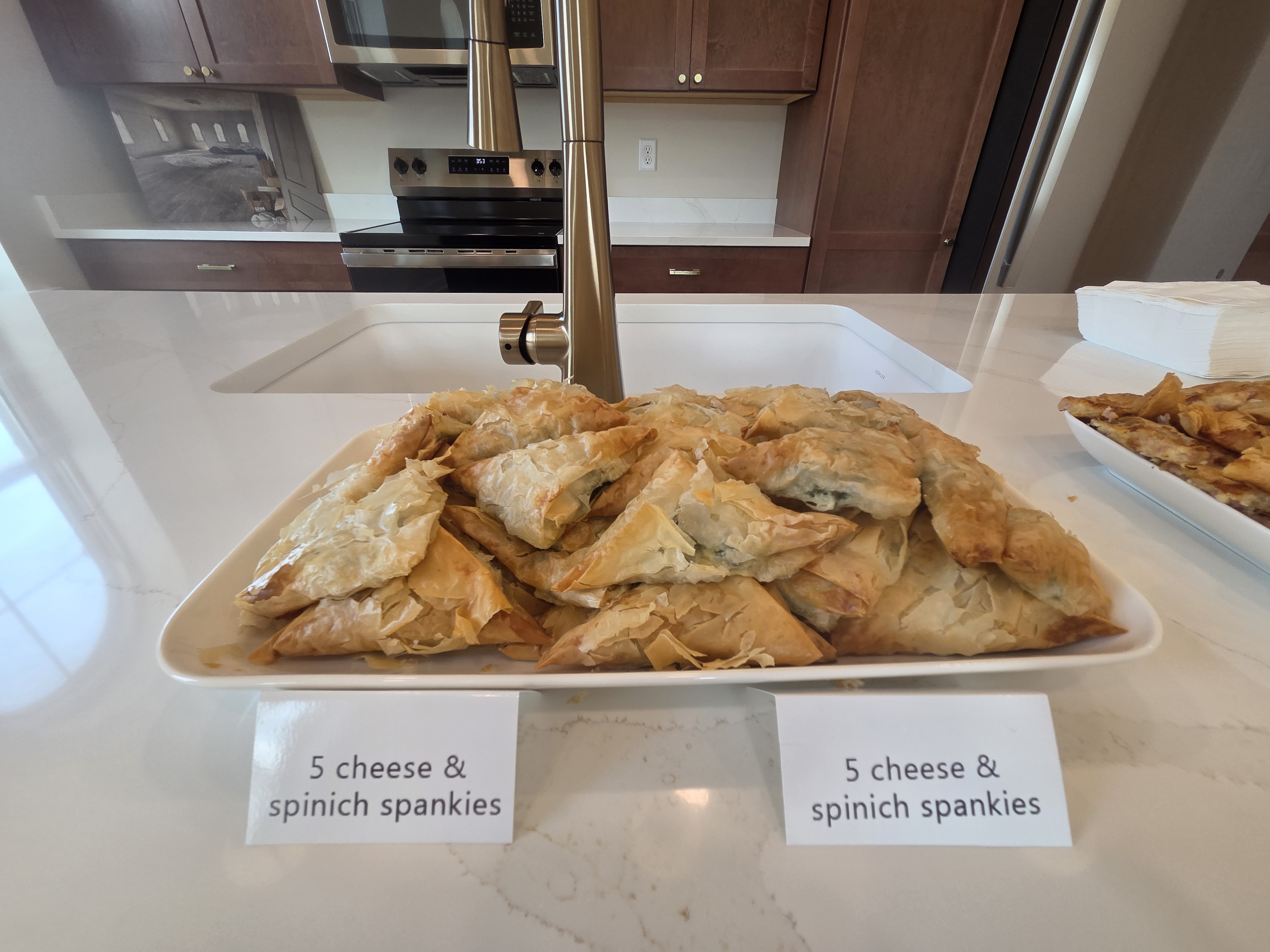 Five-cheese and spinach Spankies pastries at Fetch Market & Deli.
