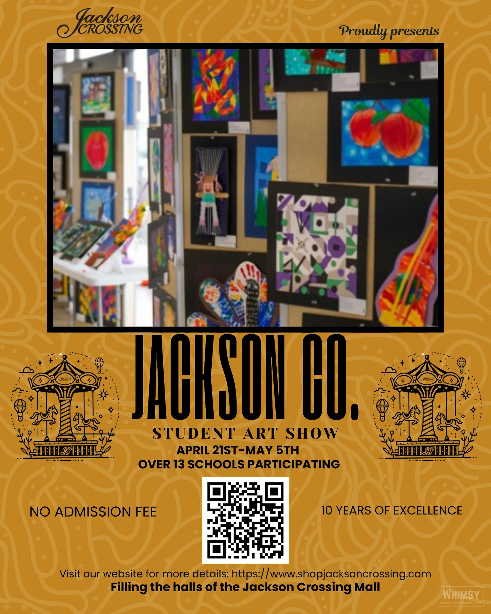 2025 Student Art Show poster